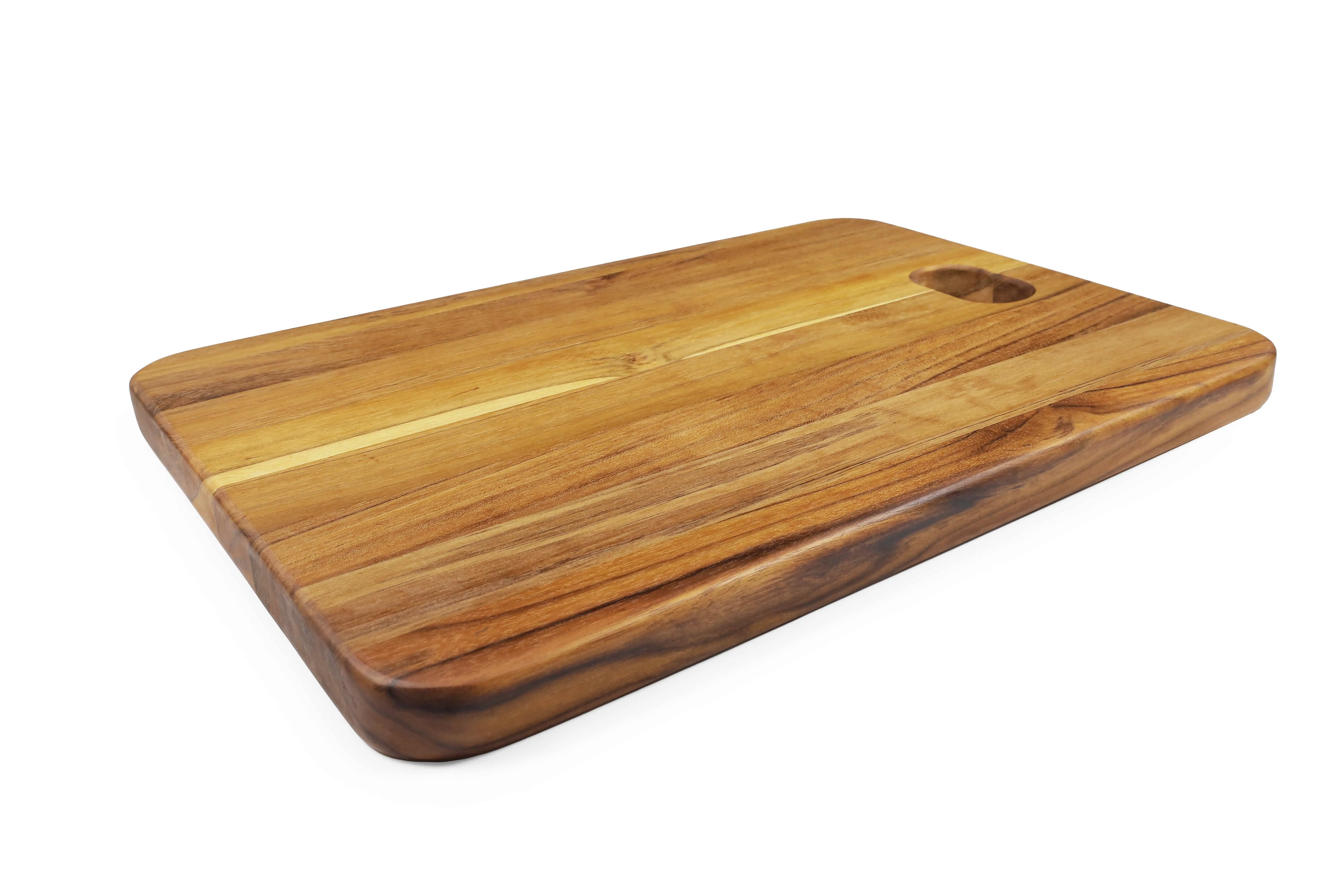LONG GRAIN CHOPPING BOARD W HANDLE [L]