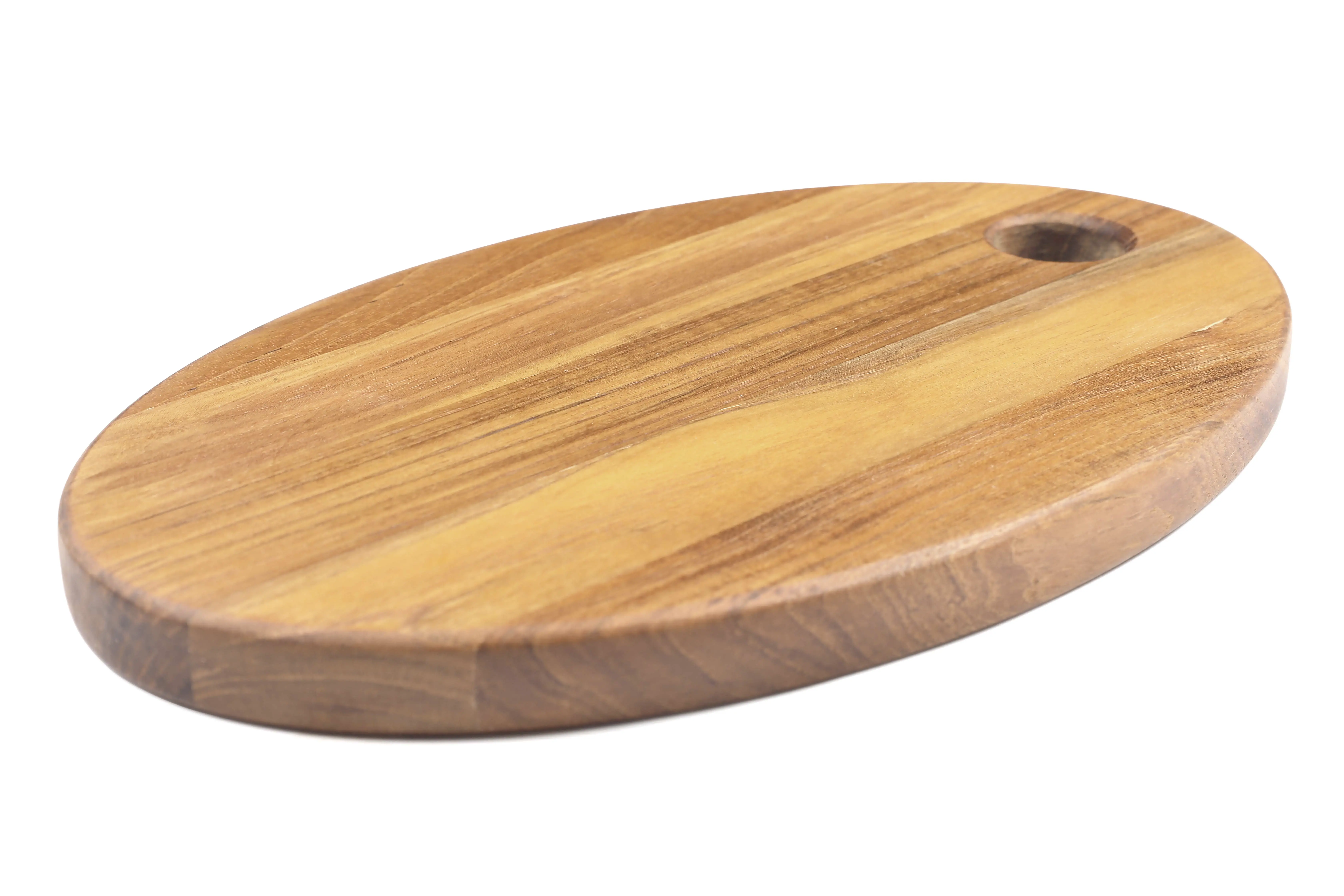 LONG GRAIN CHOPPING BOARD W HANDLE [M]