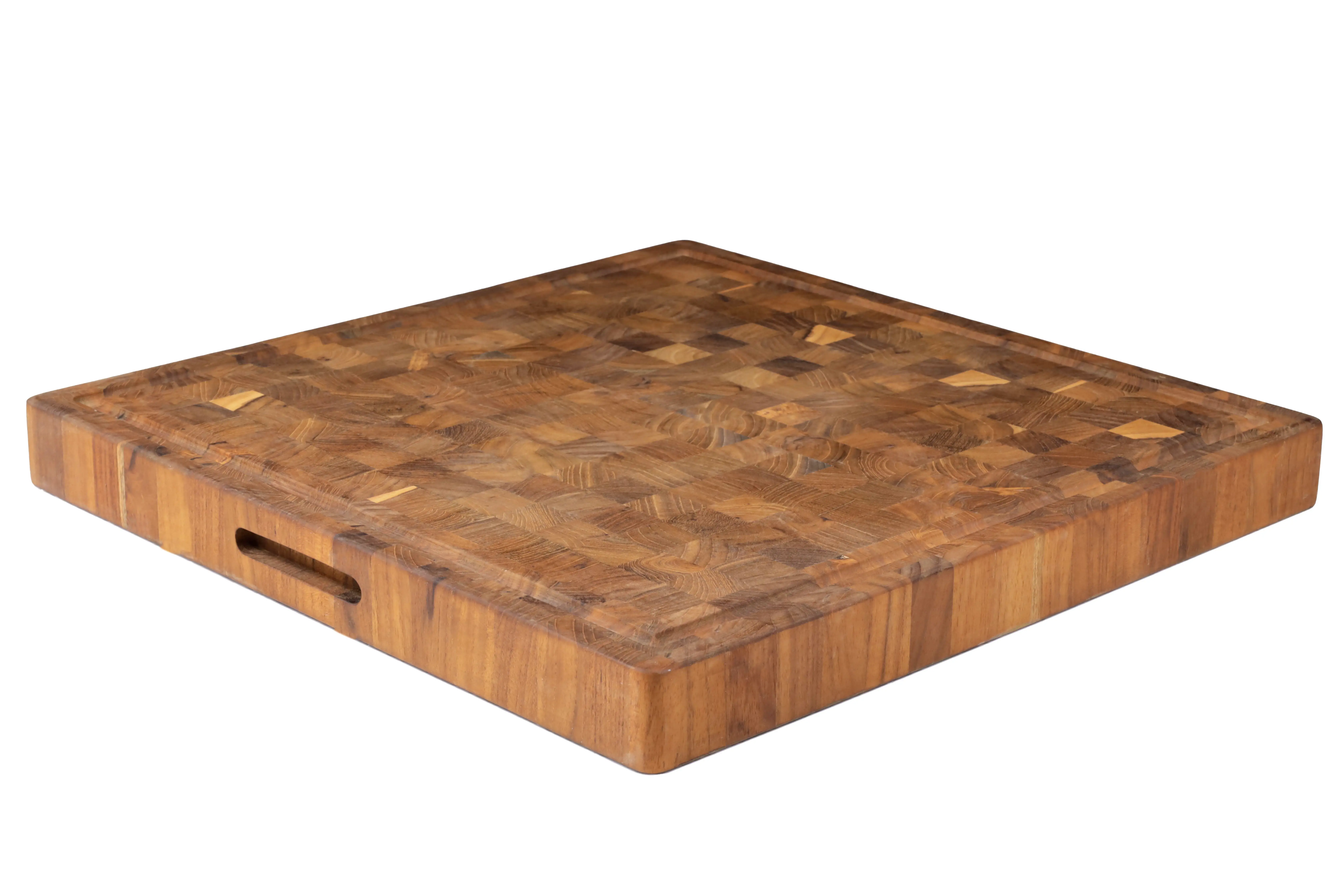 [BCB022] END GRAIN BUTCHERS BLOCK W CANAL [M]