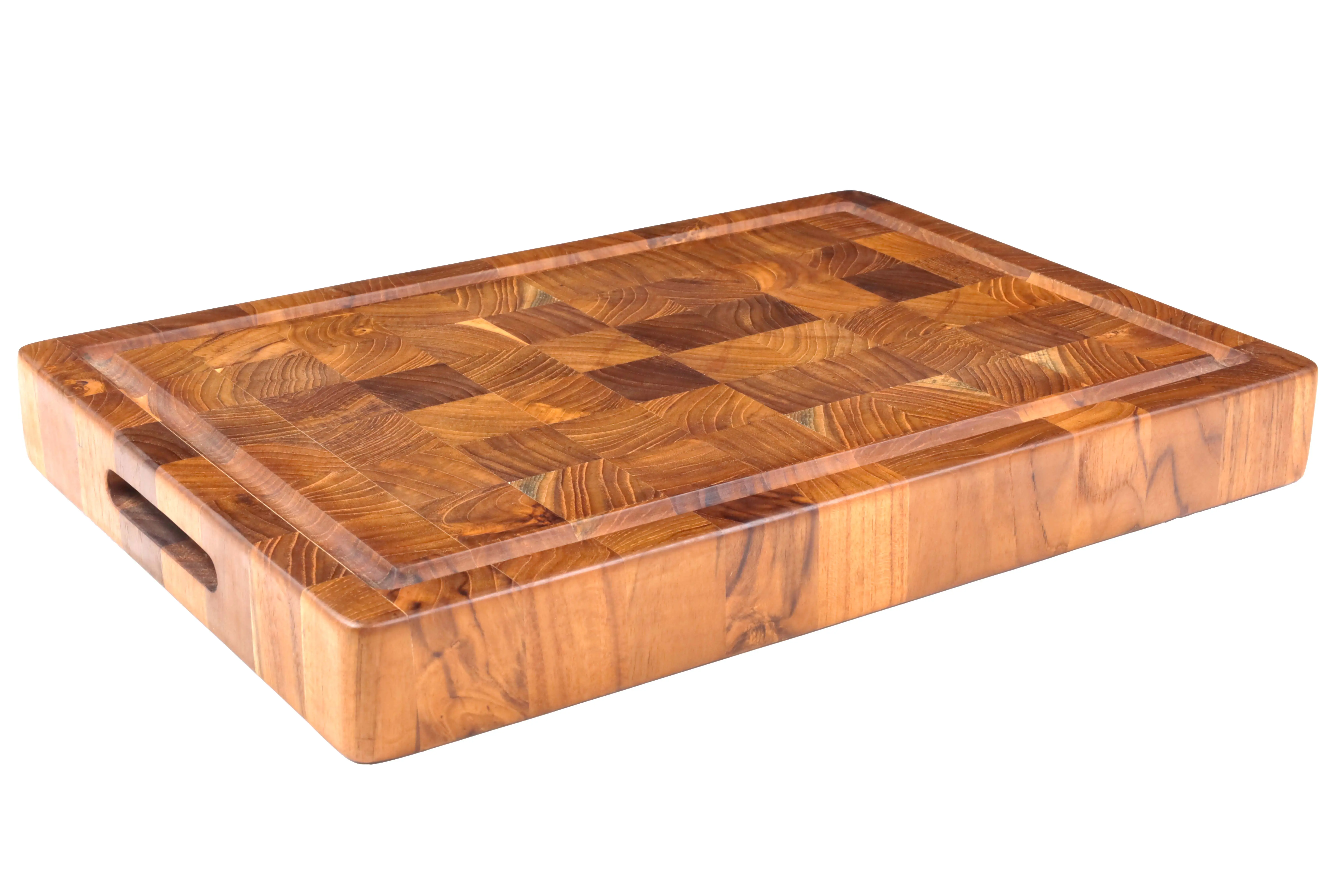 [BCB015] END GRAIN BUTCHERS BLOCK W CANAL [M]