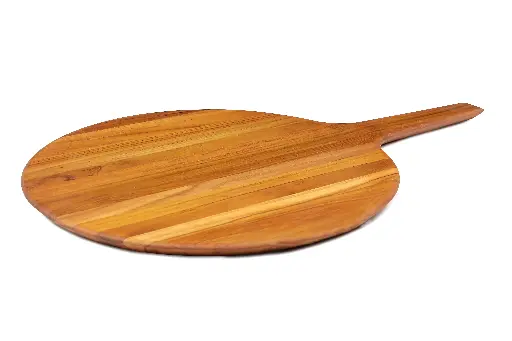 Round Serving Platter With Handle